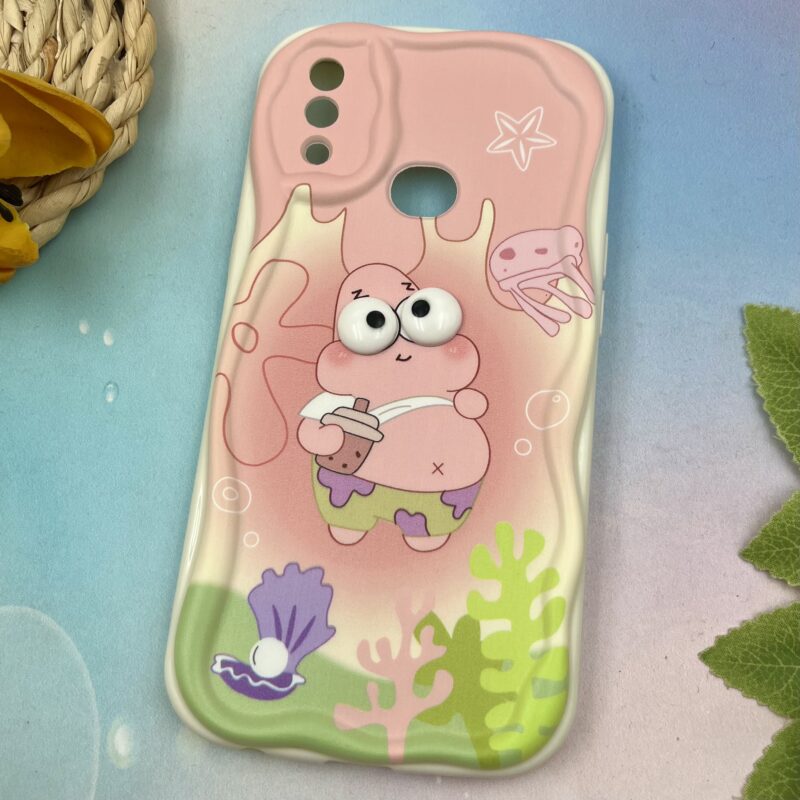 قاب گوشی Galaxy A10S سامسونگ سیلیکونی بالشتی ایربگ دار عروسکی پاتریک کد 80690 - Image 2