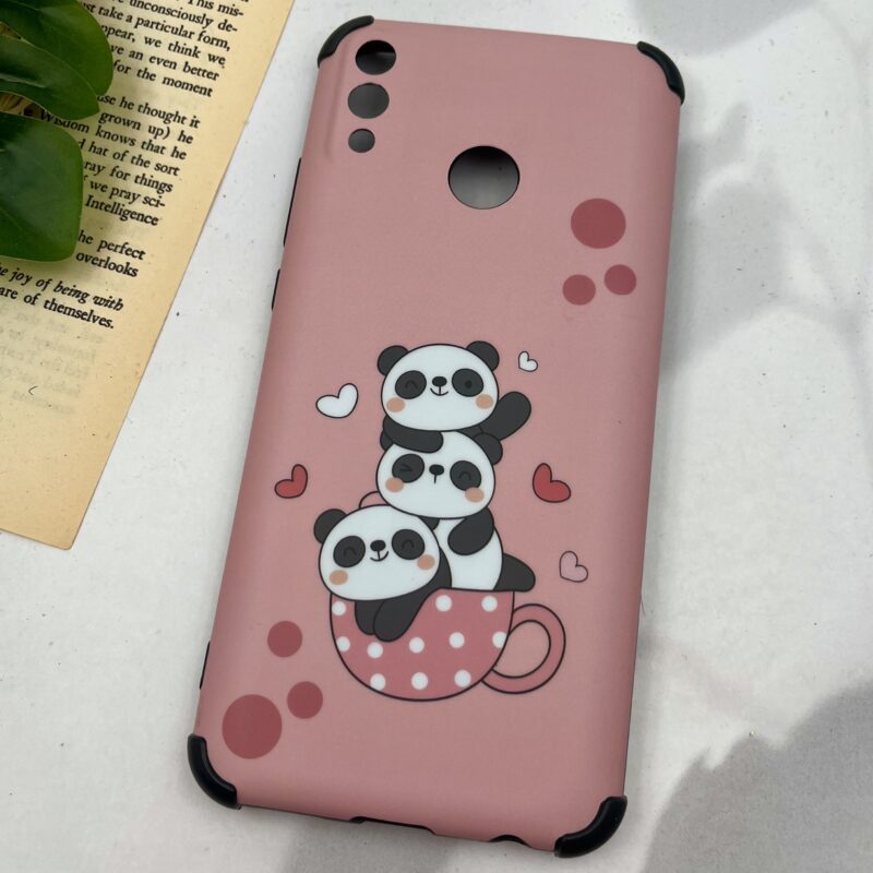 قاب گوشی Huawei Y9 2019 هوآوی ایربگ دار ضد ضربه محافظ لنز دار طرح پاندا کد 83325 - Image 2