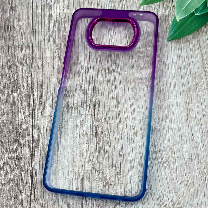 قاب گوشی Poco X3 / Poco X3 NFC / Poco X3 Pro شیائومی Metal Case شفاف دور سیلیکونی رنگین کمان طیفی کد 13239 - Image 2