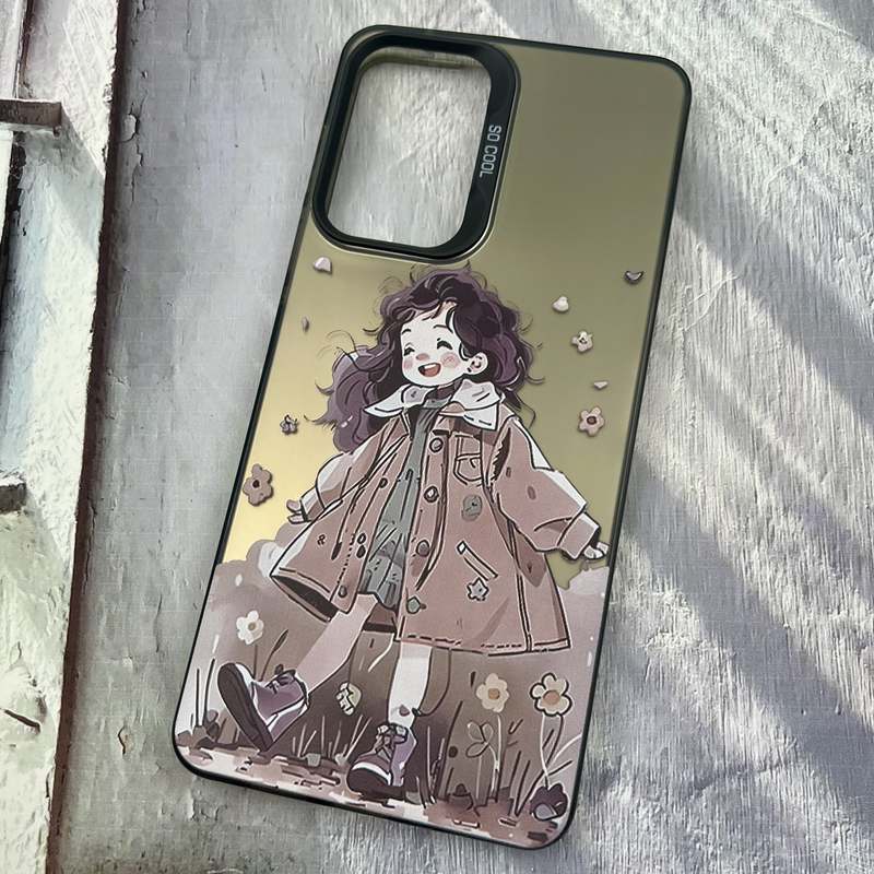 قاب گوشی Galaxy A73 سامسونگ SO COOL اورجینال PC Case کرومی طرح دخترونه کد 16094 - Image 2