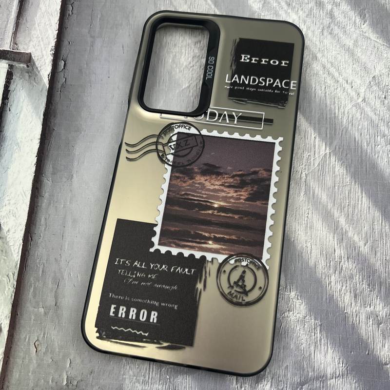 قاب گوشی Galaxy A16 سامسونگ SO COOL اورجینال PC Case کرومی طرح Sunset کد 16397 - Image 2