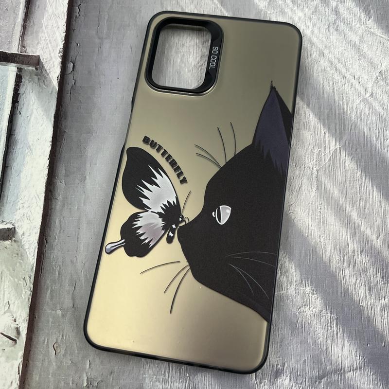 قاب گوشی Galaxy A12 / Galaxy M12 سامسونگ SO COOL اورجینال PC Case کرومی طرح Butterfly کد 23281 - Image 2
