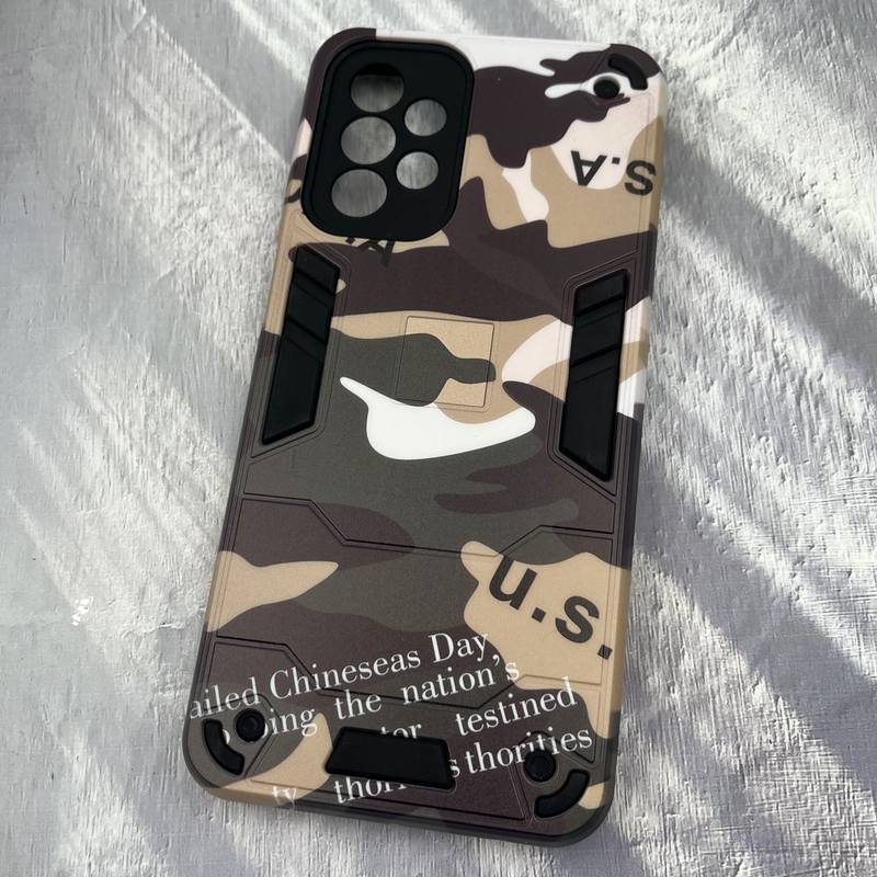 قاب گوشی Galaxy A23 سامسونگ Army Case چریکی ارتشی بتمن ضد ضربه کرم محافظ لنز دار کد 29615 - Image 2