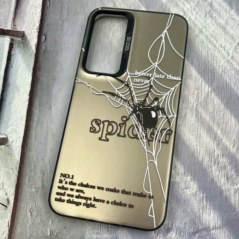 قاب گوشی Galaxy A35 سامسونگ SO COOL اورجینال PC Case کرومی طرح Spider کد 31618 - Image 2