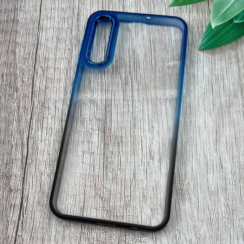 قاب گوشی Galaxy A30S / Galaxy A50S / Galaxy A50 سامسونگ Metal Case شفاف دور سیلیکونی رنگین کمان طیفی کد 32508 - Image 2