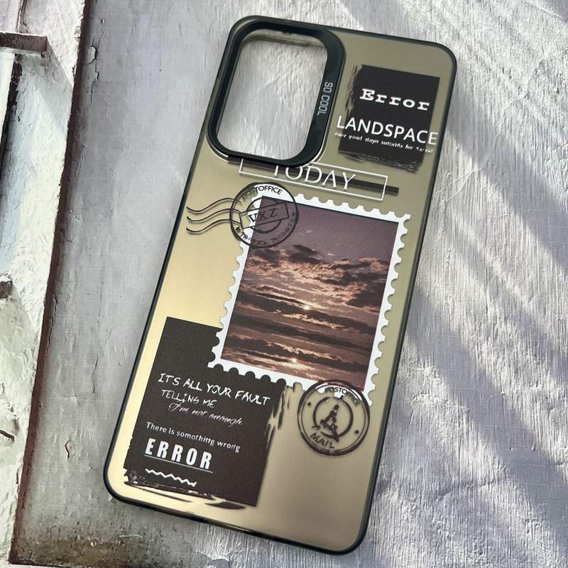 قاب گوشی Galaxy A73 سامسونگ SO COOL اورجینال PC Case کرومی طرح Sunset کد 33598 - Image 2