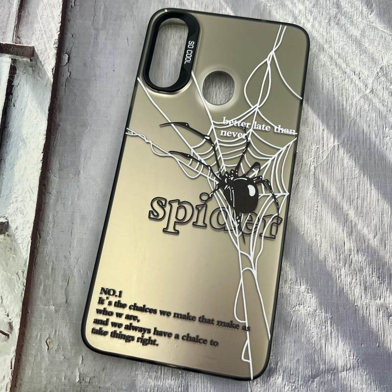 قاب گوشی Galaxy A20S سامسونگ SO COOL اورجینال PC Case کرومی طرح Spider کد 37831 - Image 2
