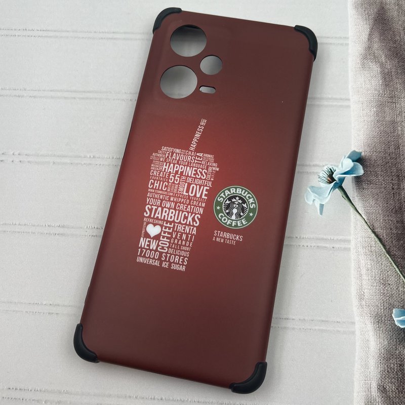قاب گوشی Redmi Note 12 Pro Plus شیائومی ایربگ دار ضد ضربه محافظ لنز دار طرح استارباکس کد 41780 - Image 2