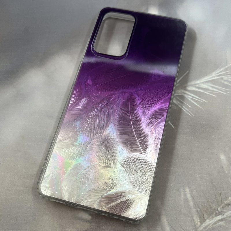قاب گوشی Galaxy A32 4G سامسونگ طرح پر اکلیلی لاکچری اسپرت بنفش کد 45128 - Image 2
