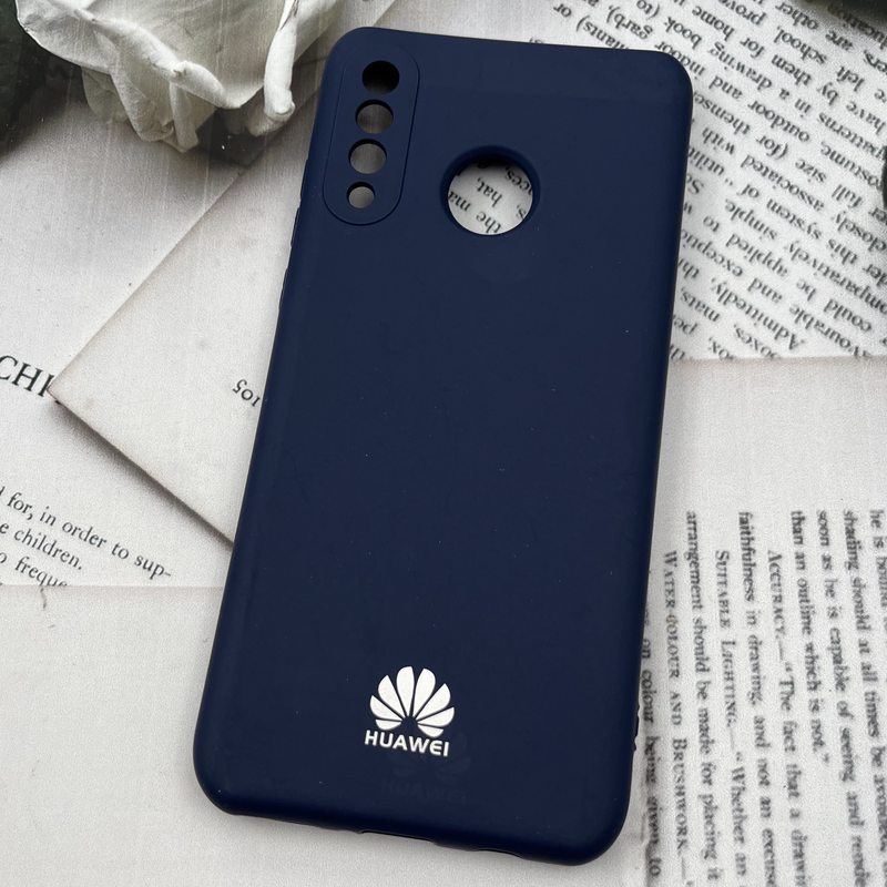قاب گوشی Huawei P30 Lite هوآوی سیلیکونی های کپی محافظ لنز دار سرمه ای تیره کد 59890 - Image 2