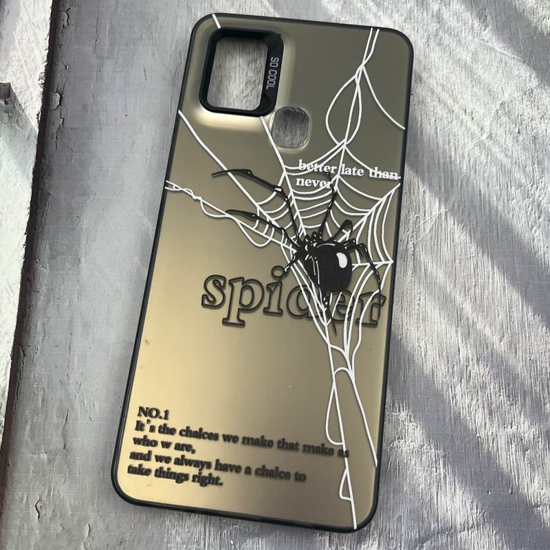 قاب گوشی Galaxy A21S سامسونگ SO COOL اورجینال PC Case کرومی طرح Spider کد 67996 - Image 2