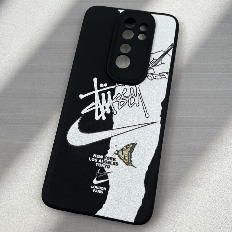 قاب گوشی Redmi Note 8 Pro شیائومی سیلیکونی طرح چرم Leather Design فانتزی NIKE نایک محافظ لنز دار کد 69529 - Image 2