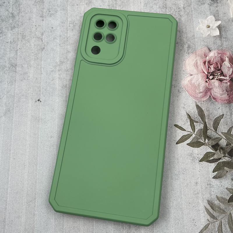 قاب گوشی Galaxy A12 / Galaxy M12 سامسونگ سیلیکونی Belkin محافظ لنز دار سبز کد 72043 - Image 2