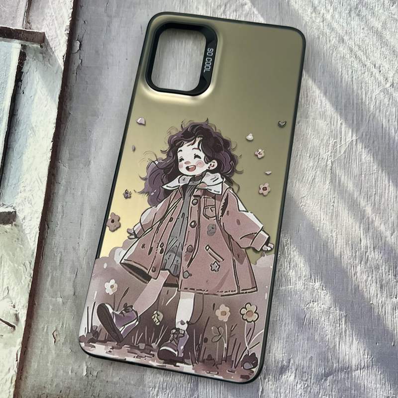 قاب گوشی Galaxy A51 سامسونگ SO COOL اورجینال PC Case کرومی طرح دخترونه کد 72352 - Image 2