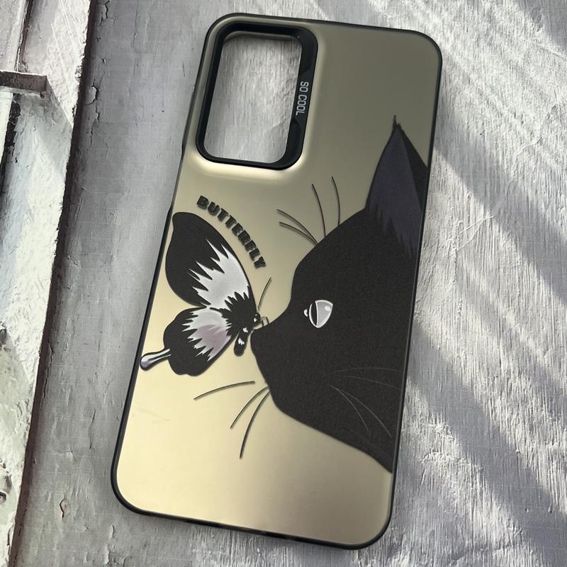 قاب گوشی Galaxy A16 سامسونگ SO COOL اورجینال PC Case کرومی طرح Butterfly کد 80396 - Image 2