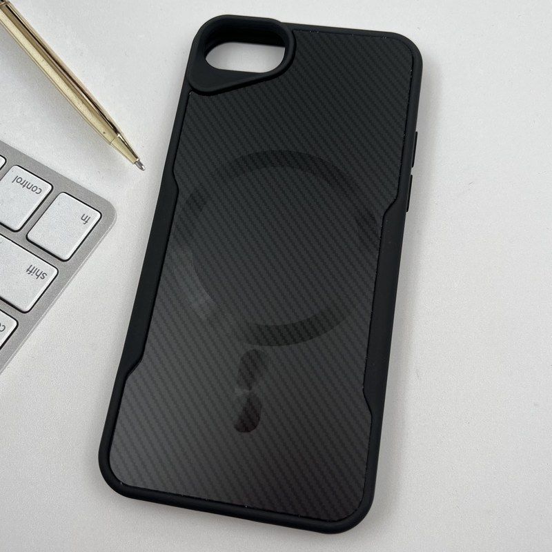 قاب گوشی iPhone 7 / iPhone 8 / iPhone SE 2020 / iPhone SE 2022 آیفون New Zone طرح مگ سیف کربن مشکی کد 80641 - Image 2