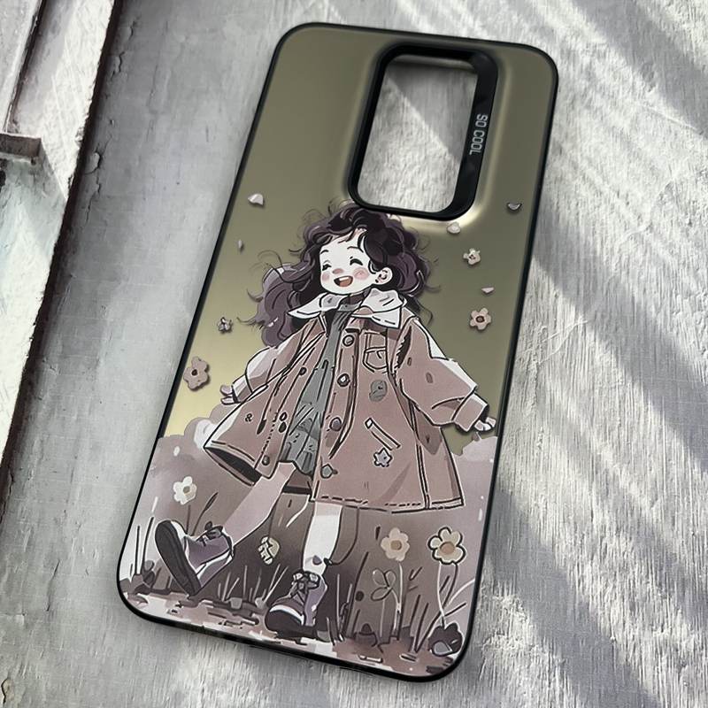 قاب گوشی Redmi Note 8 Pro شیائومی SO COOL اورجینال PC Case کرومی طرح دخترونه کد 80835 - Image 2