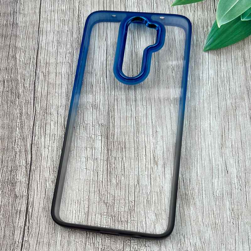 قاب گوشی Redmi Note 8 Pro شیائومی Metal Case شفاف دور سیلیکونی رنگین کمان طیفی کد 82257 - Image 2