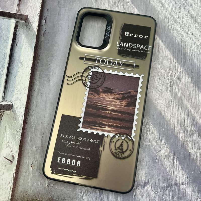 قاب گوشی Galaxy A51 سامسونگ SO COOL اورجینال PC Case کرومی طرح Sunset کد 86664 - Image 2