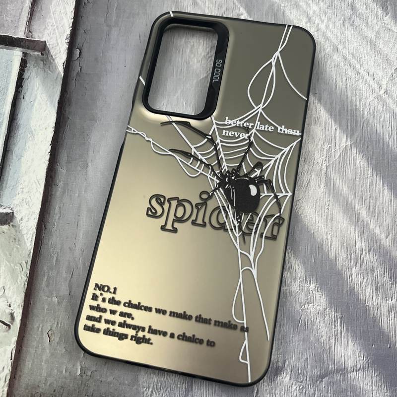 قاب گوشی Galaxy A16 سامسونگ SO COOL اورجینال PC Case کرومی طرح Spider کد 91644 - Image 2
