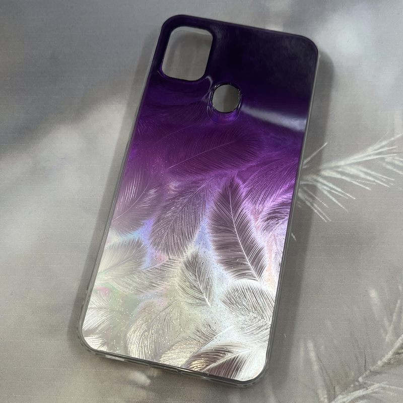 قاب گوشی Galaxy A11 / Galaxy M11 سامسونگ طرح پر اکلیلی لاکچری اسپرت بنفش کد 99604 - Image 2