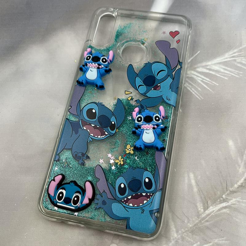 قاب گوشی Galaxy A10S سامسونگ آکواریومی Aquarium Case شفاف اکلیلی عروسکی برجسته طرح استیج کد 29951 - Image 2