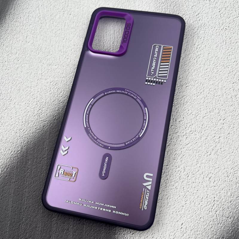 قاب گوشی Galaxy A31 سامسونگ So Cool طرح Magsafe اسپرت New RT بنفش کد ...