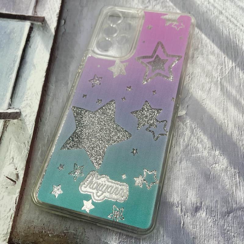 قاب گوشی Galaxy A73 سامسونگ آکواریومی اکلیلی طرح فانتزی ستاره رنگی محافظ لنز دار کد 37552 - Image 2