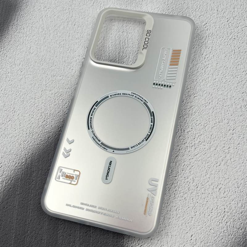 قاب گوشی Redmi Note 12 4G شیائومی So Cool طرح Magsafe اسپرت New RT نقره ای کد 38361 - Image 2