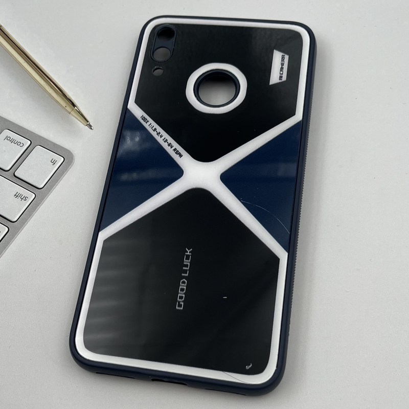 قاب گوشی Y7 2019 / Y7 Prime 2019 هوآوی GKK Case اورجینال آینه ای عنکبوتی PVD محافظ لنز دار سرمه ای کد 43750 - Image 2