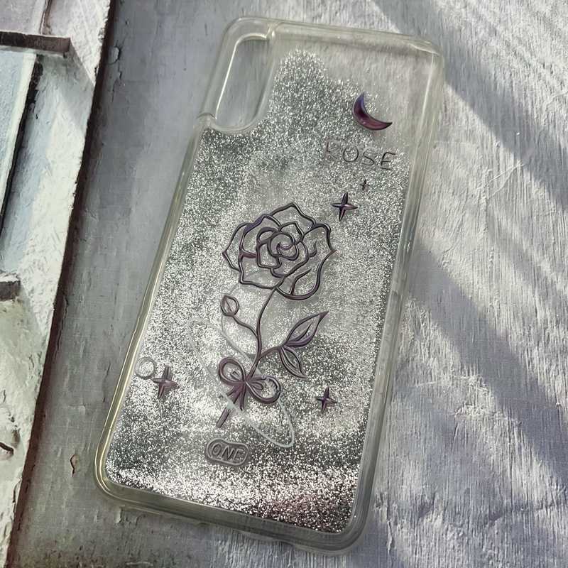 قاب گوشی Galaxy A30S / Galaxy A50S / Galaxy A50 سامسونگ آکواریومی اکلیلی طرح فانتزی گل رز کد 44762 - Image 2