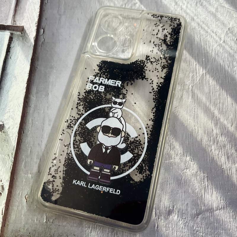 قاب گوشی Redmi Note 12 4G شیائومی آکواریومی اکلیلی طرح فانتزی کارل KARL محافظ لنز دار کد 50543 - Image 2