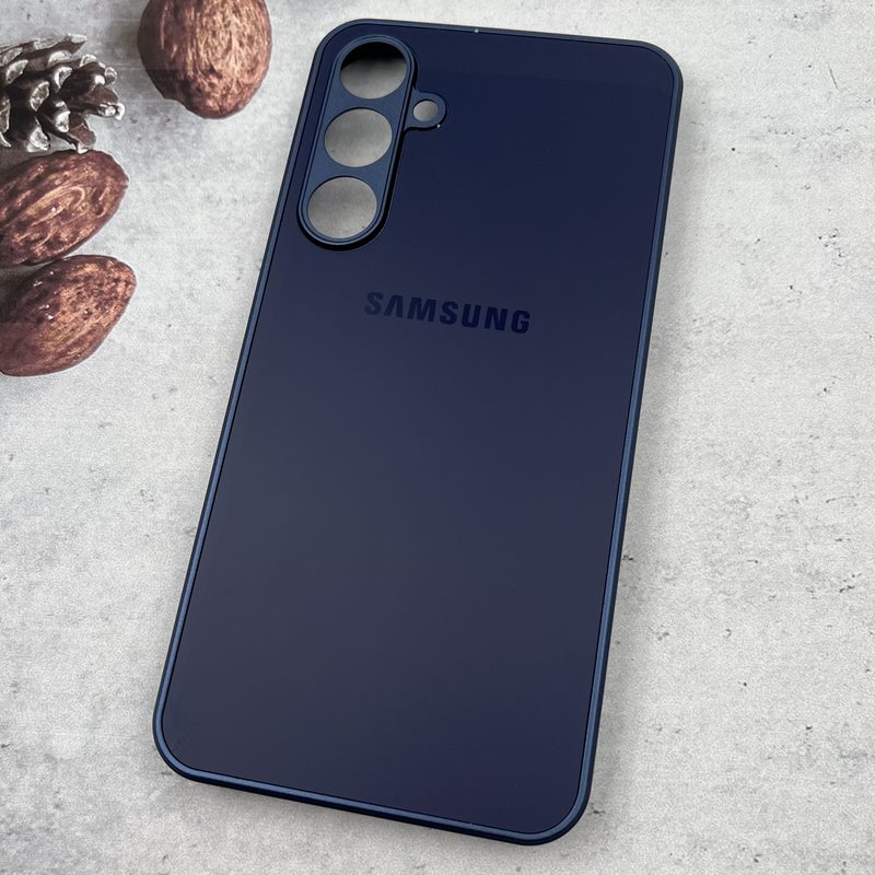 قاب گوشی Galaxy A35 سامسونگ PVD CASE دور سیلیکونی محافظ لنز دار رنگ سرمه ای کد 52147 - Image 2