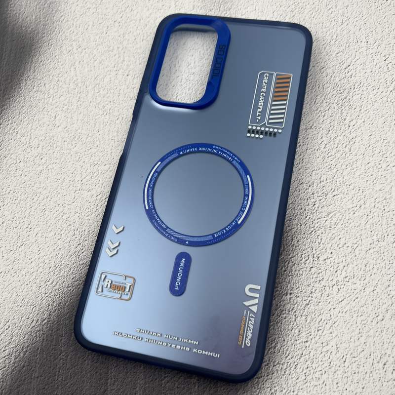 قاب گوشی Redmi Note 11 4G / Redmi Note 11S شیائومی So Cool طرح Magsafe اسپرت New RT آبی کد 64779 - Image 2