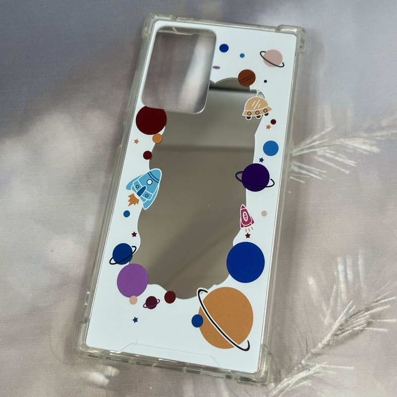 قاب گوشی Galaxy Note 20 Ultra سامسونگ Miror Case آینه ای فانتزی ایربگ دار طرح فضانورد کد 68386 - Image 2