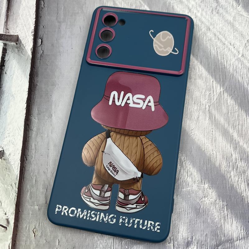 قاب گوشی Galaxy S20 FE سامسونگ سیلیکونی Fantasy Case طرح فانتزی Nasa محافظ لنز دار کد 68916 - Image 2