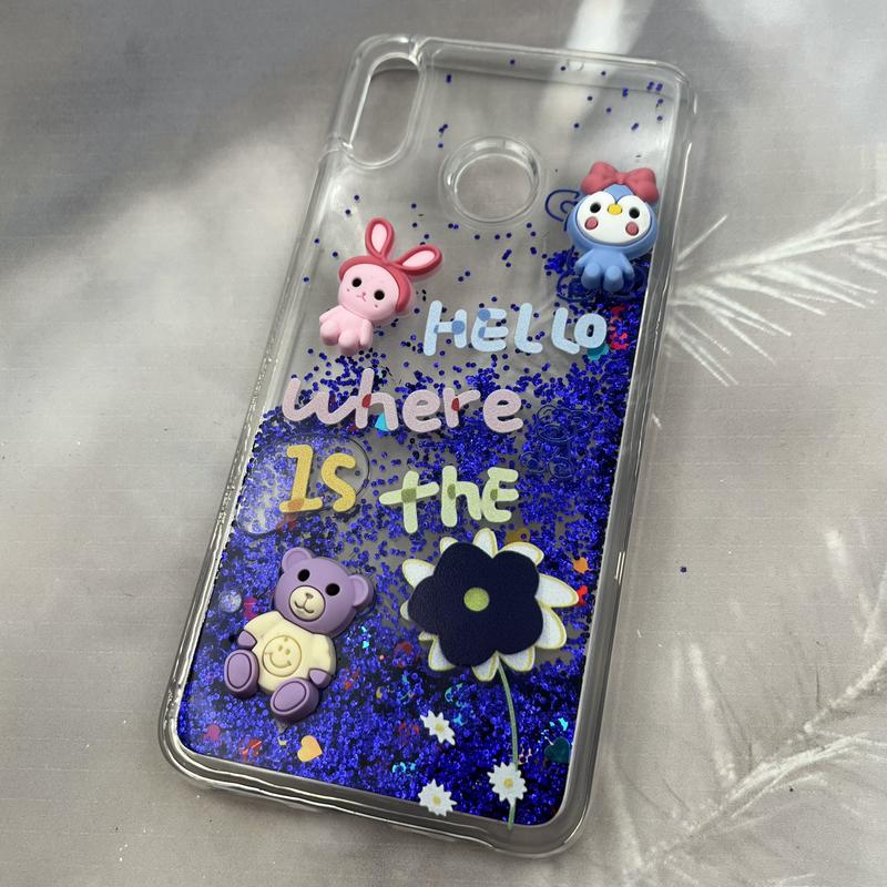 قاب گوشی Honor 8X آنر Aquarium Case شفاف اکلیلی عروسکی برجسته طرح فانتزی کد 77755 - Image 2