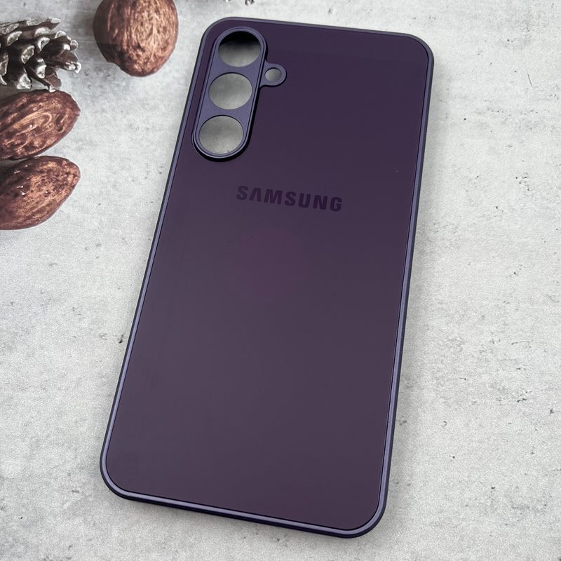 قاب گوشی Galaxy A35 سامسونگ PVD CASE دور سیلیکونی محافظ لنز دار رنگ بنفش کد 82164 - Image 2