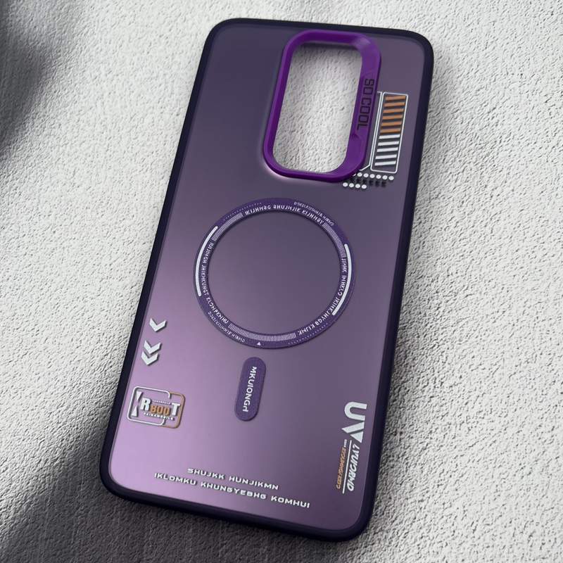 قاب گوشی Redmi Note 8 Pro شیائومی So Cool طرح Magsafe اسپرت New RT بنفش کد 83897 - Image 2