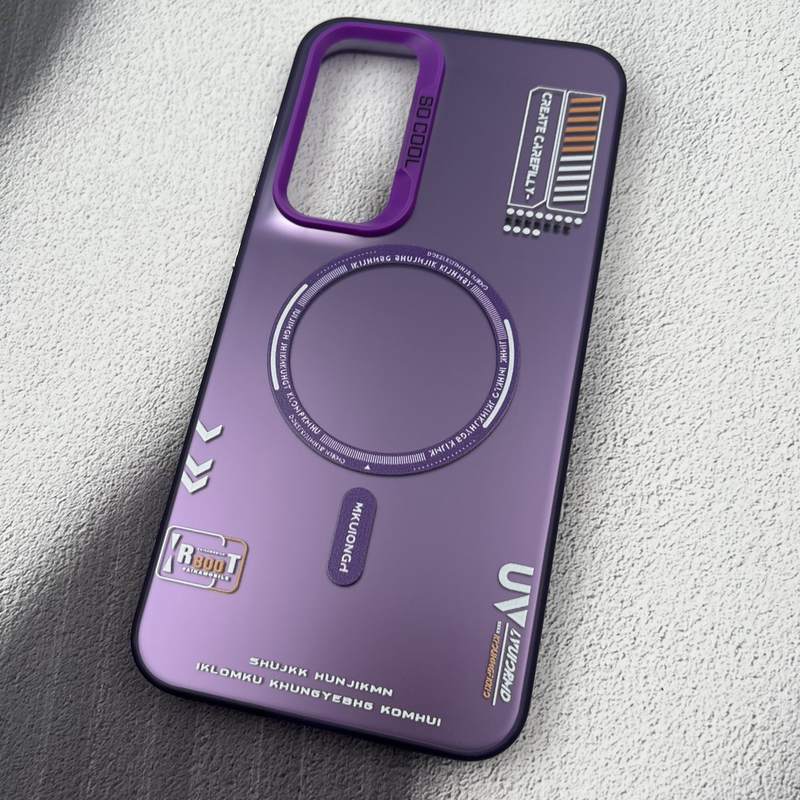 قاب گوشی Galaxy S23 FE سامسونگ So Cool طرح Magsafe اسپرت New RT بنفش کد 87229 - Image 2