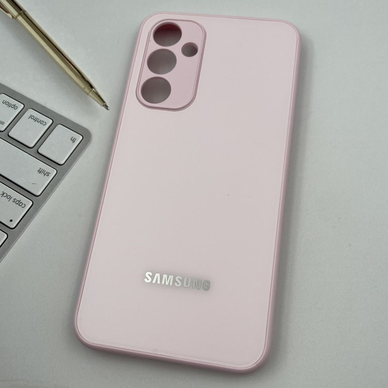 قاب گوشی Galaxy A54 سامسونگ اورجینال PVD ضدخش Magic Mask محافظ لنز دار صورتی کد 91600 - Image 2