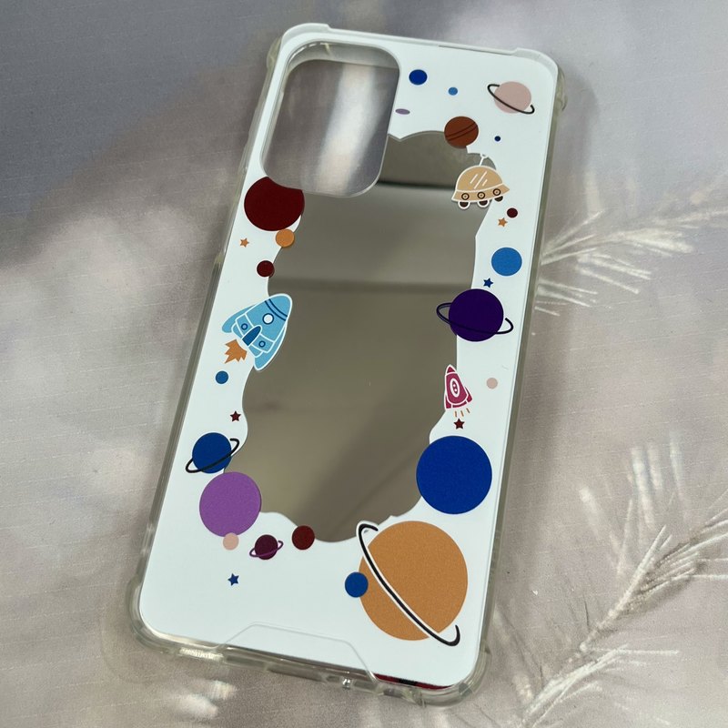 قاب گوشی Galaxy A23 سامسونگ Miror Case آینه ای فانتزی ایربگ دار طرح فضانورد کد 91624 - Image 2