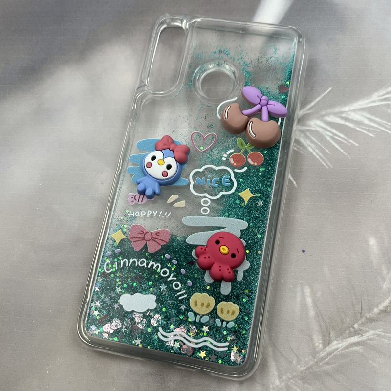 قاب گوشی Huawei P30 Lite هوآوی Aquarium Case شفاف اکلیلی عروسکی برجسته طرح فانتزی کد 94479 - Image 2