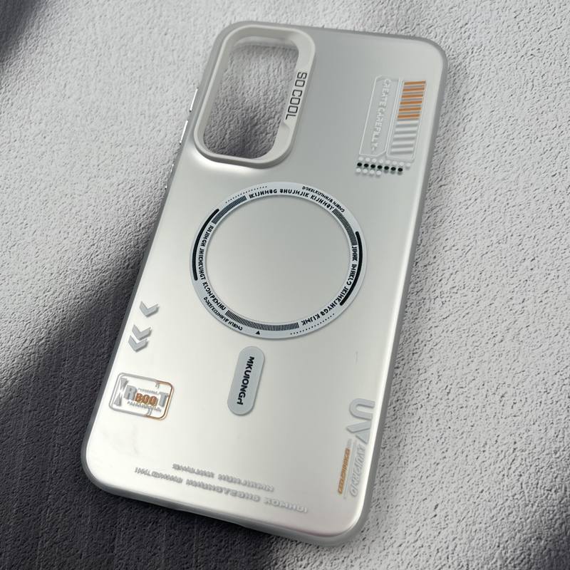 قاب گوشی Galaxy A55 سامسونگ So Cool طرح Magsafe اسپرت New RT نقره ای کد 99301 - Image 2