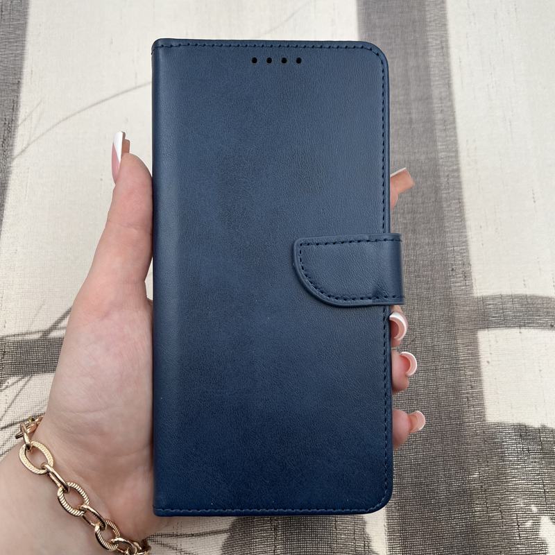کیف گوشی Galaxy A6 Plus سامسونگ چرم مگنتی جاکارتی سرمه ای کد 12941 - Image 3