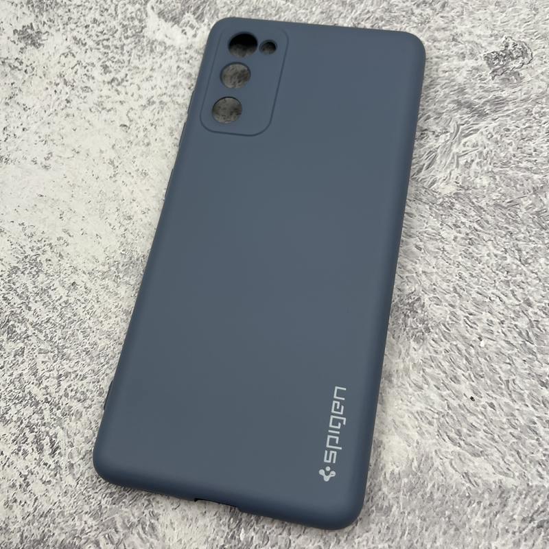قاب گوشی Galaxy S20 FE سامسونگ سیلیکونی Spigen اورجینال داخل پارچه ای محافظ لنز دار فیلی کد 15925 - Image 2