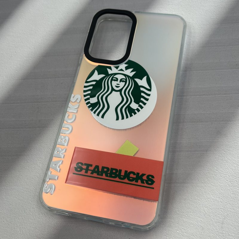 قاب گوشی Galaxy A23 سامسونگ هولوگرامی Coffe Case طرح استارباکس لنز برجسته کد 17629 - Image 2
