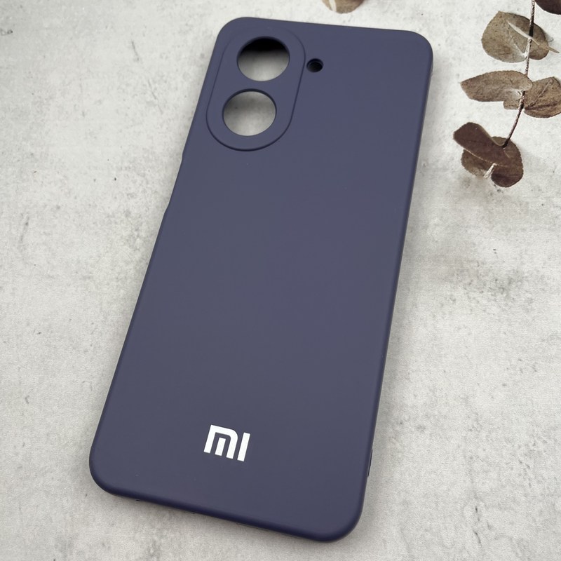 قاب گوشی Redmi A5 / Poco C71 شیائومی سیلیکونی های کپی محافظ لنز دار بنفش کدر کد 19621 - Image 2