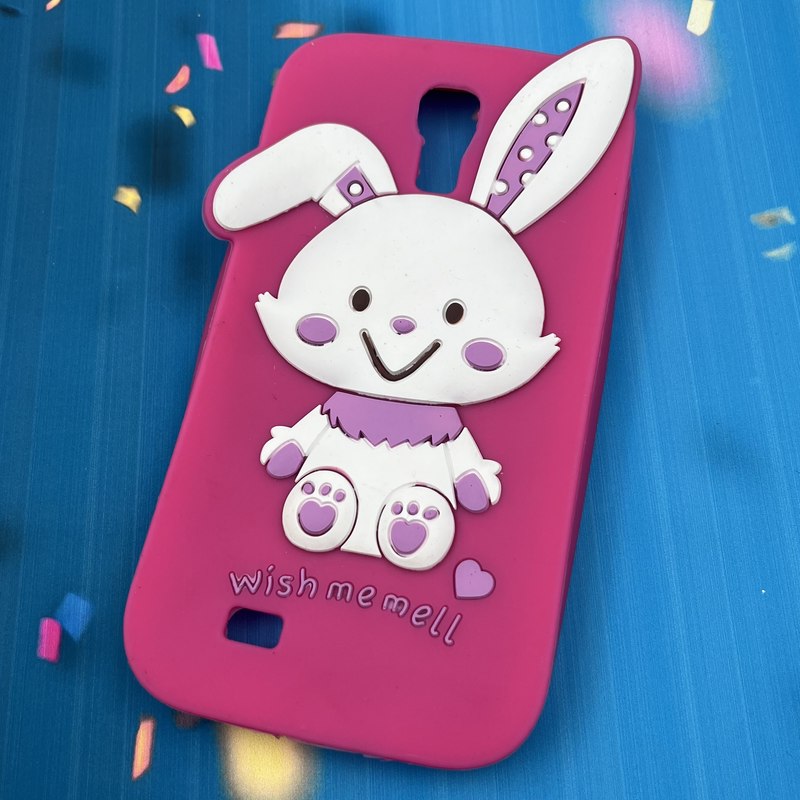 قاب گوشی Galaxy S4 سامسونگ سیلیکونی پاک کنی برجسته سه بعدی عروسکی کد 20738 - Image 2