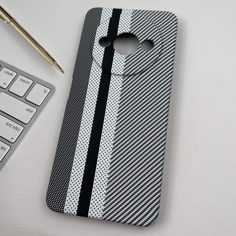قاب گوشی Redmi A3 / Redmi A3x شیائومی Unique Case اورجینال طرح کربن سیلیکونی محافظ لنز دار کد 27981 - Image 2